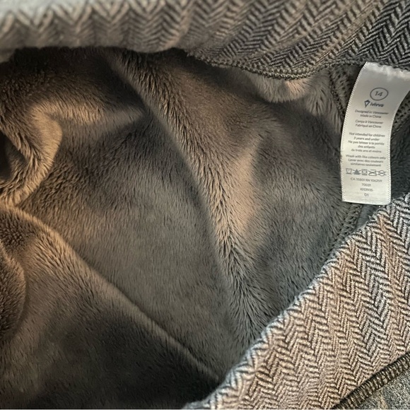 Ivivva Size 14 Cuddle & Huddle Fleece Lined Jogger Sweatpants Lululemon - Picture 6 of 9